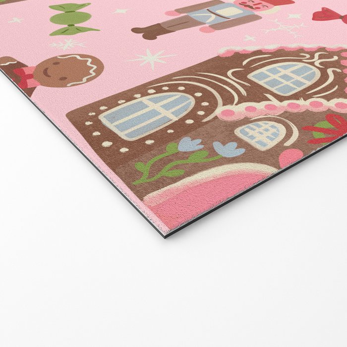 Retro Christmas Baking Wonderland Welcome Mat Gallery Image 2
