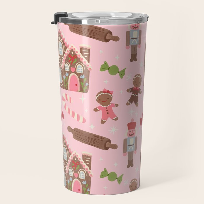 Retro Christmas Baking Wonderland Travel Mug Gallery Image 3