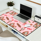 Retro Christmas Baking Wonderland Desk Mat Gallery Image 2