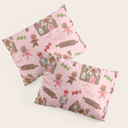 Retro Christmas Baking Wonderland Pillow Sham Gallery Image 3