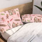 Retro Christmas Baking Wonderland Pillow Sham Gallery Image 2