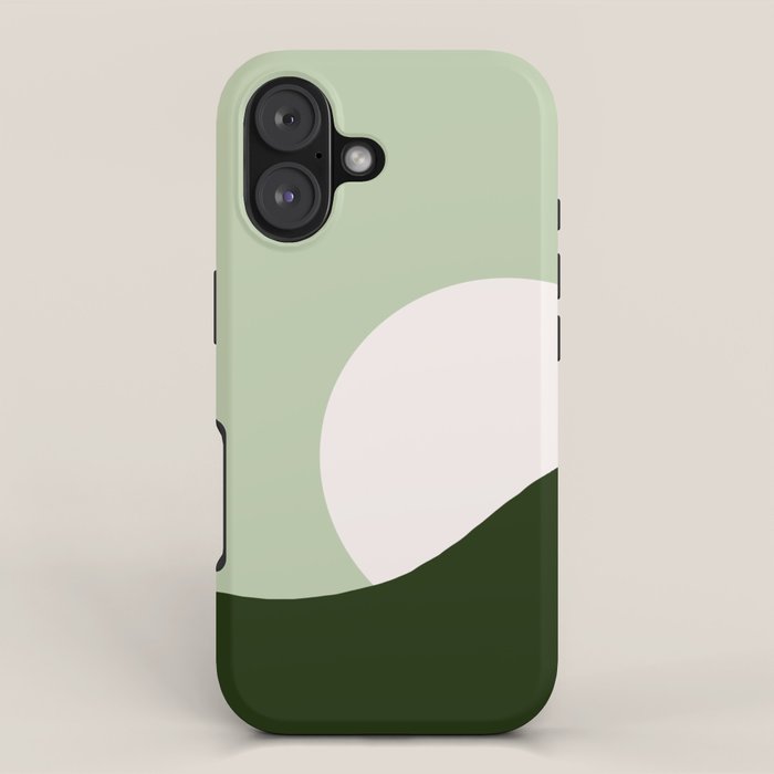 Abstract sun iPhone Case Gallery Image 1