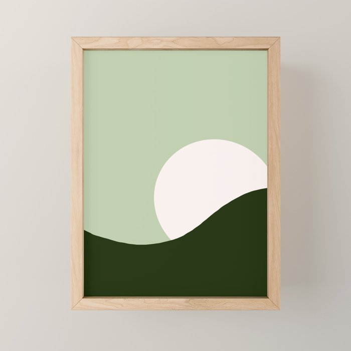 Abstract sun Mini Art Print Gallery Image 1