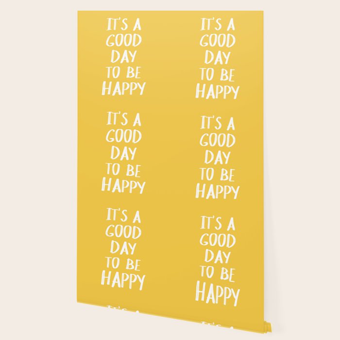 It's a Good Day to Be Happy - Yellow Wallpaper Gallery Image 2