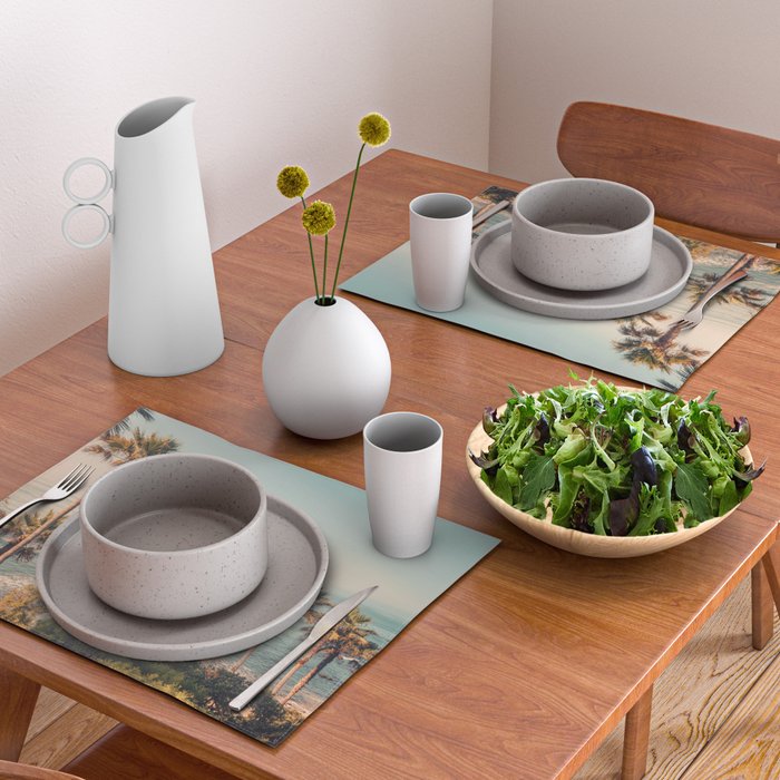 Under the palms Placemat Gallery Image 2