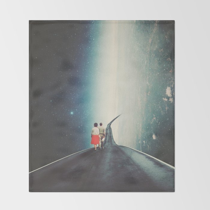 Just Walk Beside Me Throw Blanket Gallery Image 2