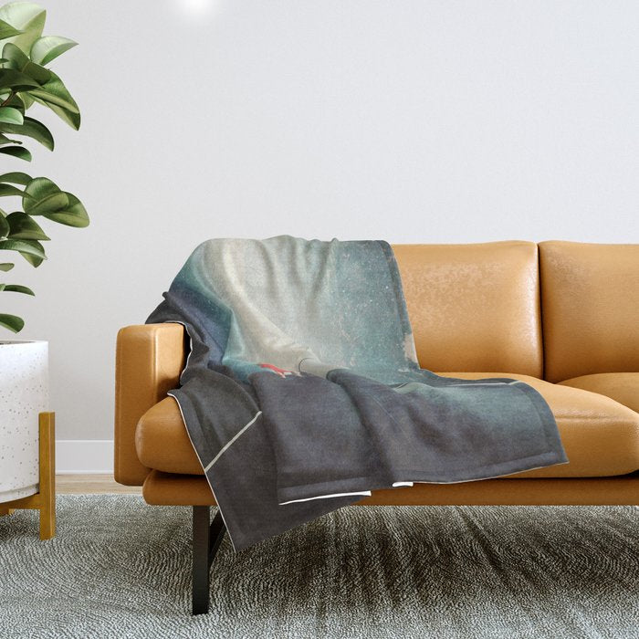 Just Walk Beside Me Throw Blanket Gallery Image 1