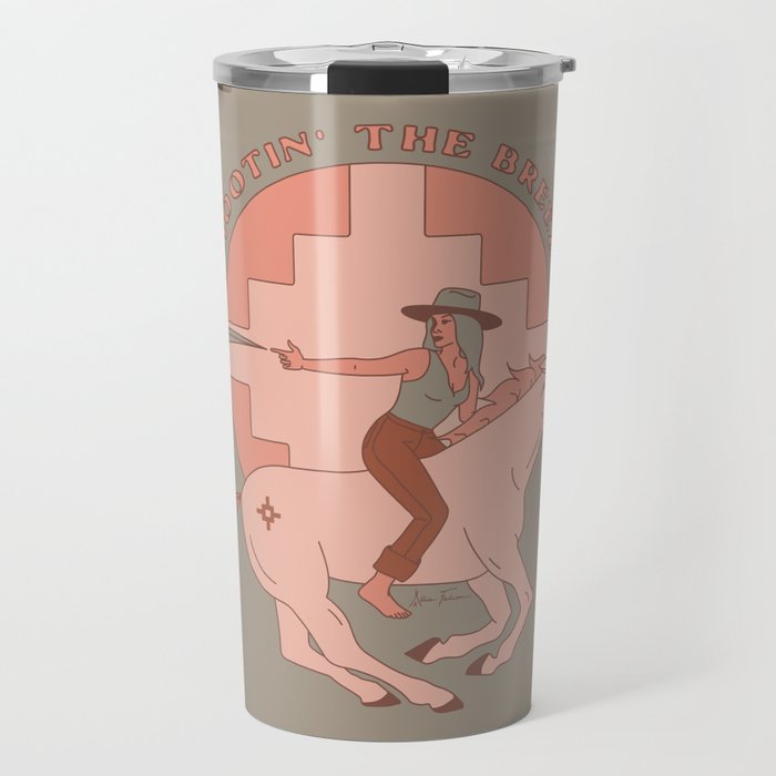 Shootin' The Breeze Travel Mug Gallery Image 1