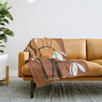 Beautiful Snowdrop Flowers 2 Throw Blanket Gallery Image 1