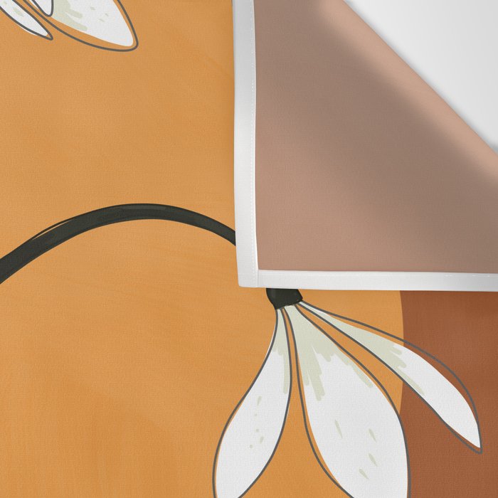 Beautiful Snowdrop Flowers 2 Wall Tapestry Gallery Image 3