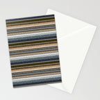 serape southwest stripe - cool natural tones Stationery Card Gallery Image 2