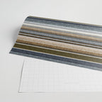serape southwest stripe - cool natural tones Wrapping Paper Gallery Image 2