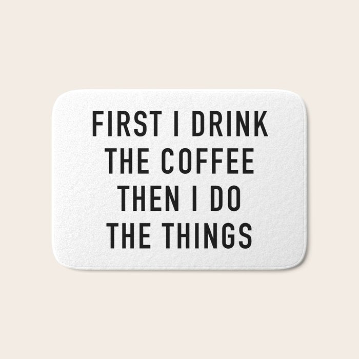 Coffee Bath Mat Gallery Image 1