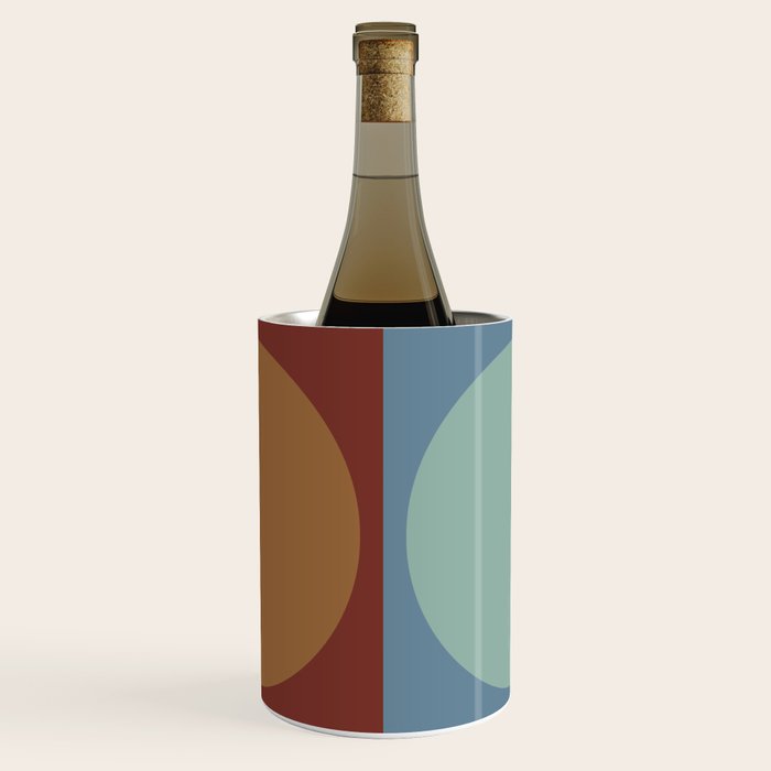 Color Block Abstract X Wine Chiller Gallery Image 1