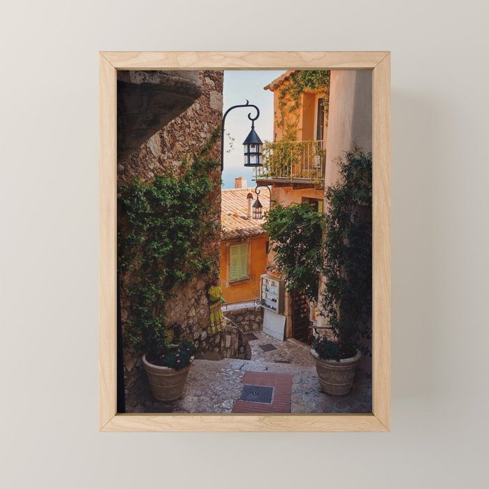 Eze, France Mini Art Print Gallery Image 1