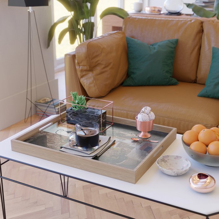 Eze, France Serving Tray Gallery Image 2