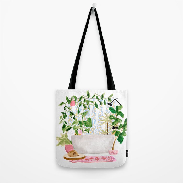 Plant Bath Tote Bag Gallery Image 2