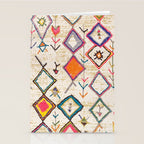 Traditional Vintage Moroccan Berber rug Stationery Card Gallery Image 2