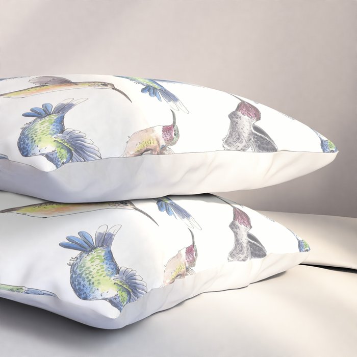 Hummingbirds Pillow Sham Gallery Image 3