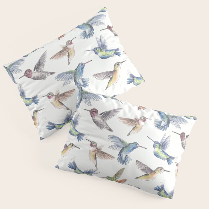 Hummingbirds Pillow Sham Gallery Image 1
