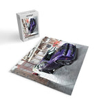 Purple Challenger Hellcat Demon color photograph / photography / poster Jigsaw Puzzle Gallery Image 2