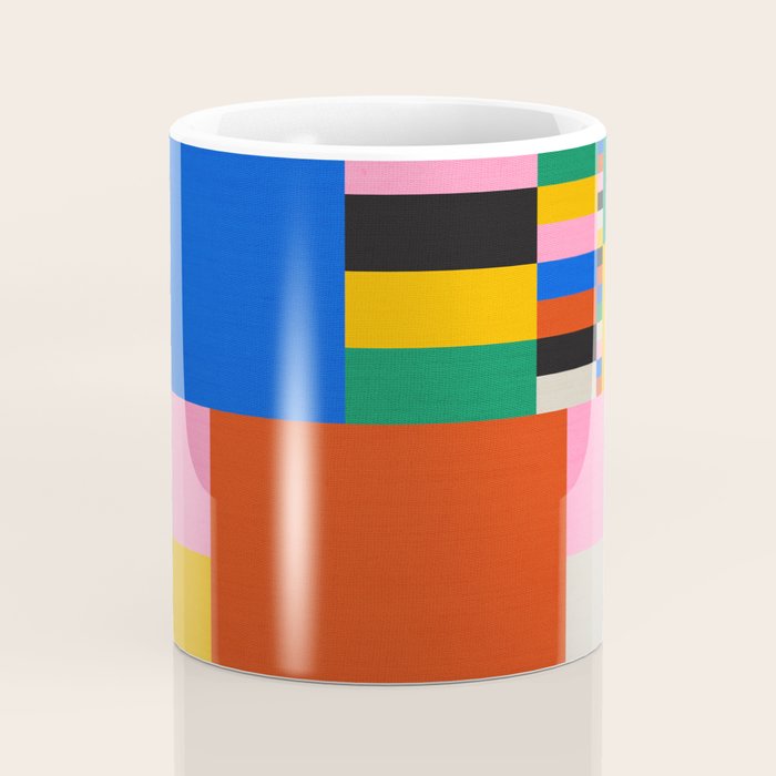 Pixels: Bauhaus Edition Coffee Mug Gallery Image 4