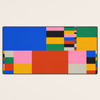 Pixels: Bauhaus Edition Desk Mat Gallery Image 3