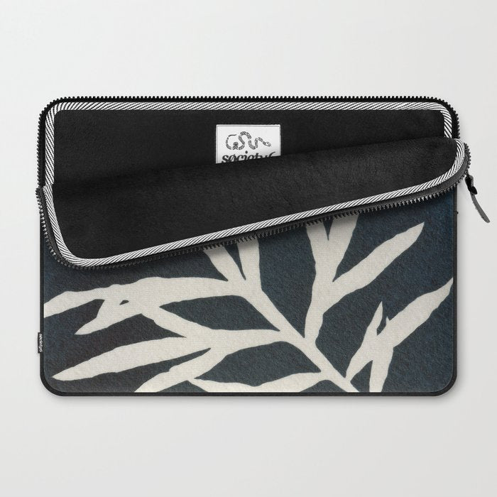 Cyanotype Still Life Studies #3 Laptop Sleeve Gallery Image 2