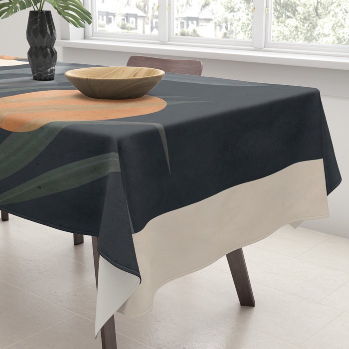 Abstract Art Tropical Leaves 122 Tablecloth Gallery Image 3