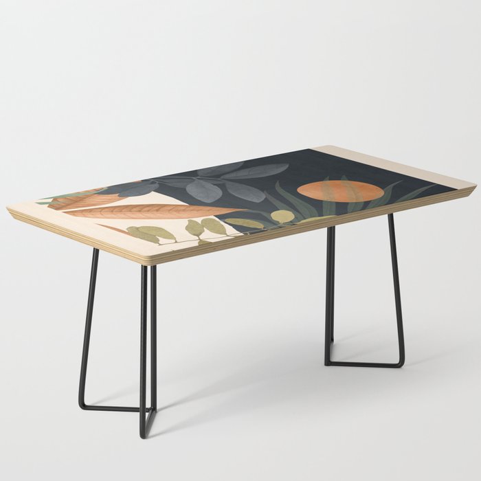 Abstract Art Tropical Leaves 122 Coffee Table Gallery Image 1