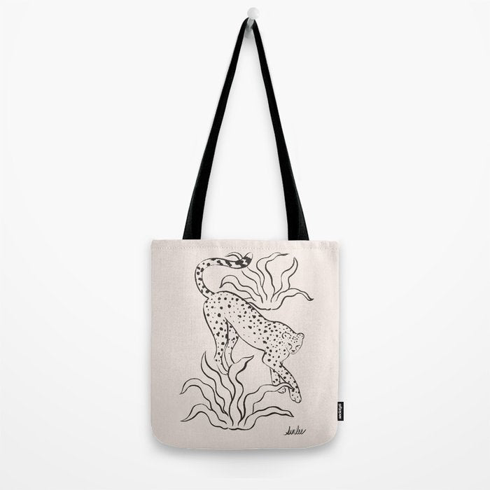 Mild Day lines Tote Bag Gallery Image 2