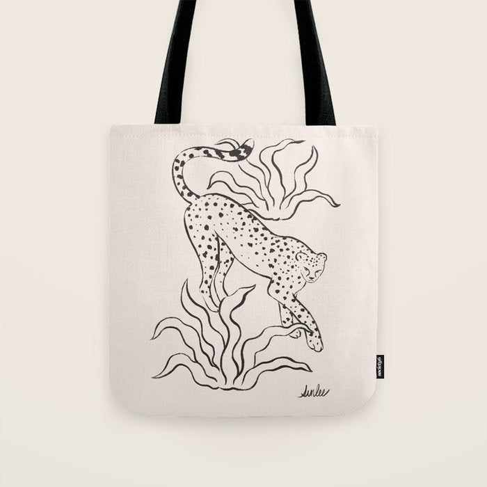 Mild Day lines Tote Bag Gallery Image 1
