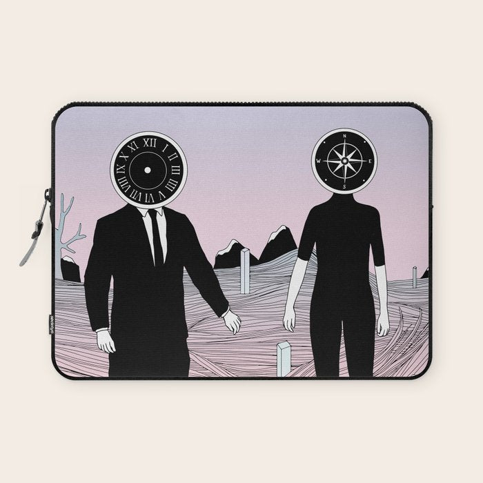 Time and Journey (To a Place I've Never Been Before) Laptop Sleeve Gallery Image 1