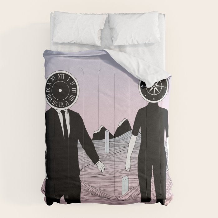 Time and Journey (To a Place I've Never Been Before) Comforter Gallery Image 6