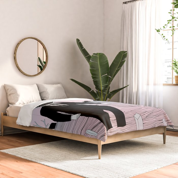 Time and Journey (To a Place I've Never Been Before) Comforter Gallery Image 2