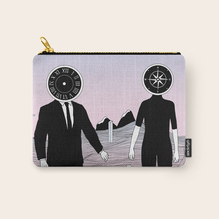 Time and Journey (To a Place I've Never Been Before) Carry All Pouch Gallery Image 1