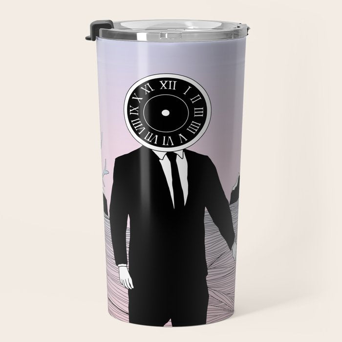 Time and Journey (To a Place I've Never Been Before) Travel Mug Gallery Image 3