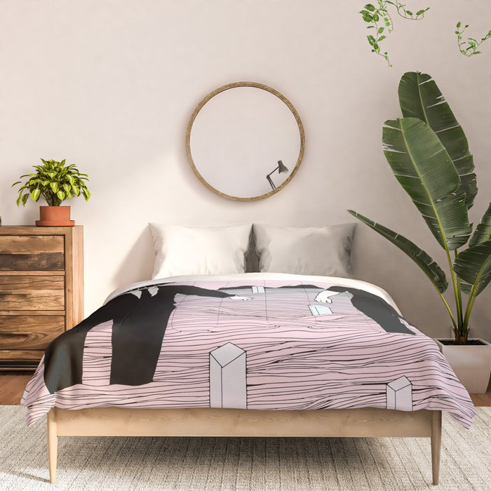 Time and Journey (To a Place I've Never Been Before) Comforter Gallery Image 3