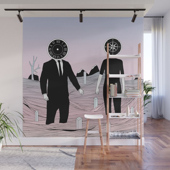Time and Journey (To a Place I've Never Been Before) Wall Mural Gallery Image 1
