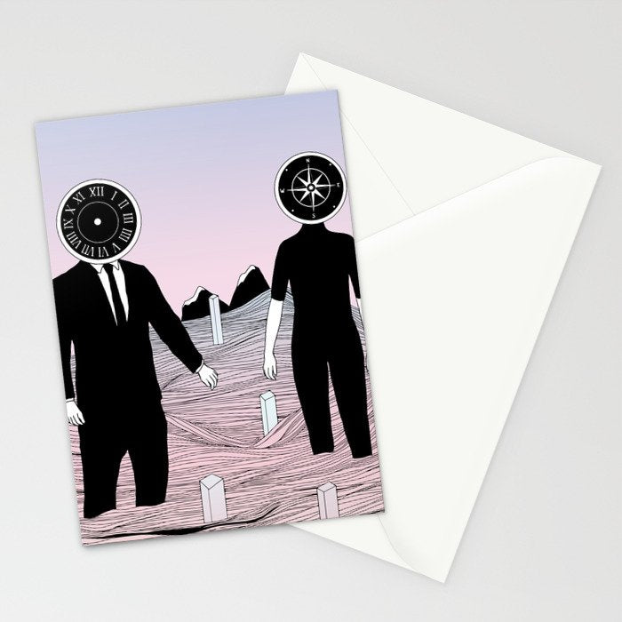 Time and Journey (To a Place I've Never Been Before) Stationery Card Gallery Image 2