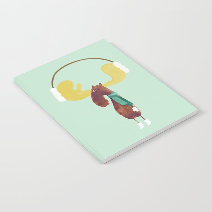 This moose is ready for winter Notebook Gallery Image 2