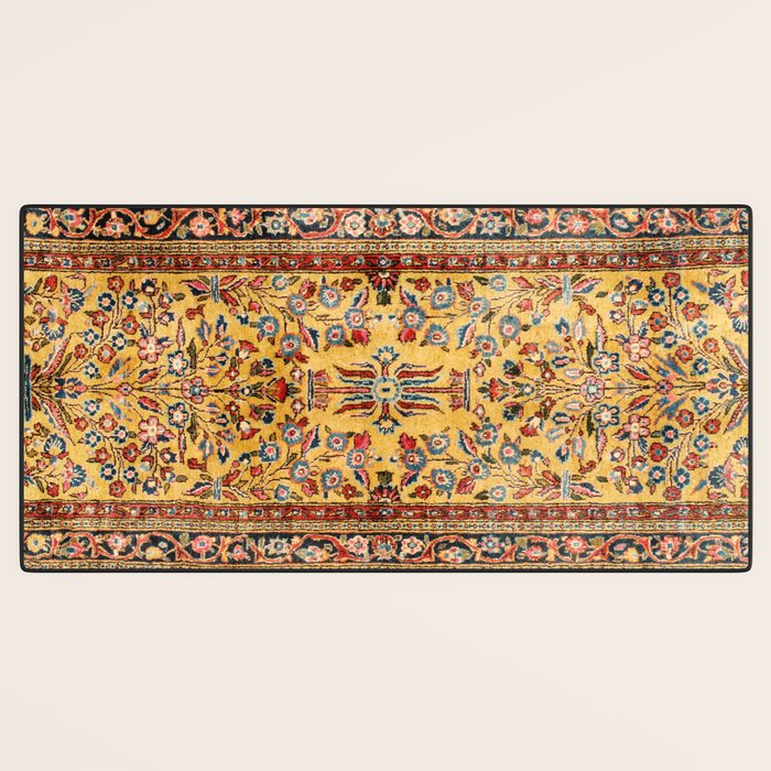 Kashan  Antique  Persian Rug Print Desk Mat Gallery Image 3