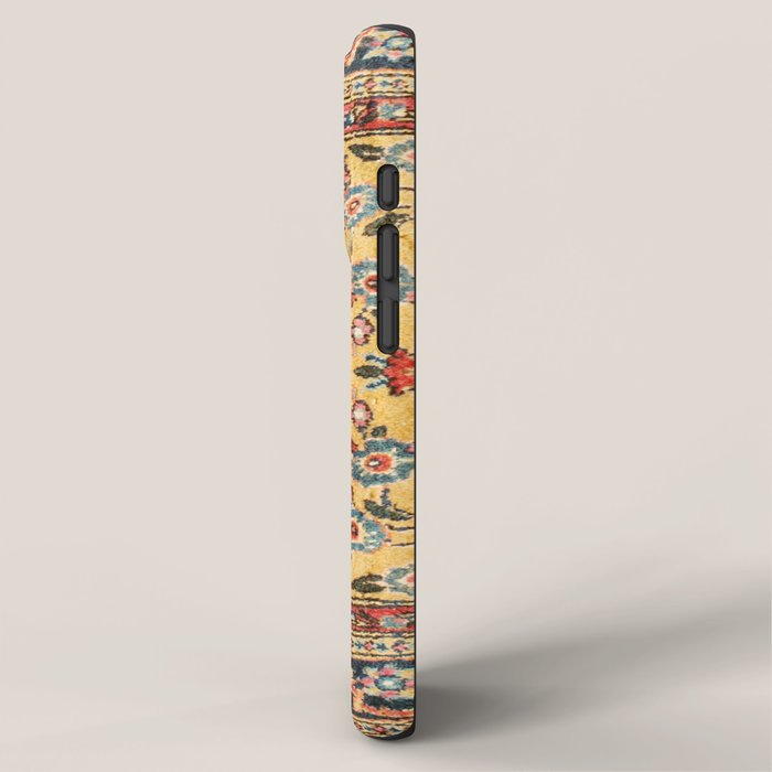 Kashan  Antique  Persian Rug Print iPhone Case Gallery Image 2