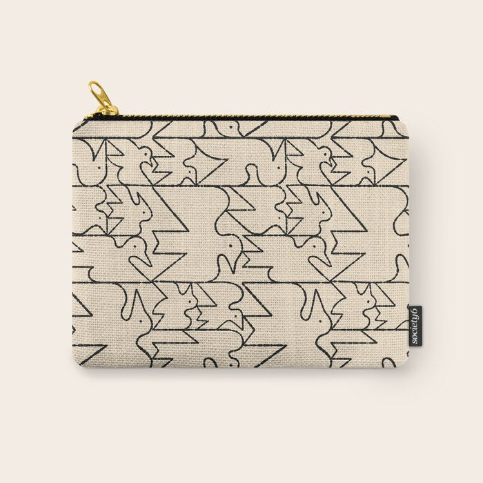 Linear Flock No. 1 Carry All Pouch Gallery Image 1