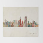 san francisco california Throw Blanket Gallery Image 2