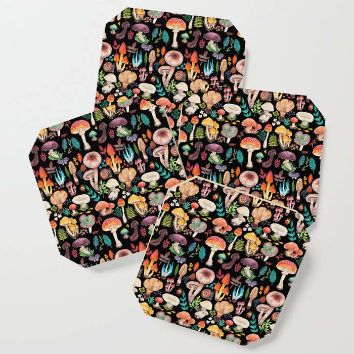 Mushroom heart Coaster Gallery Image 1