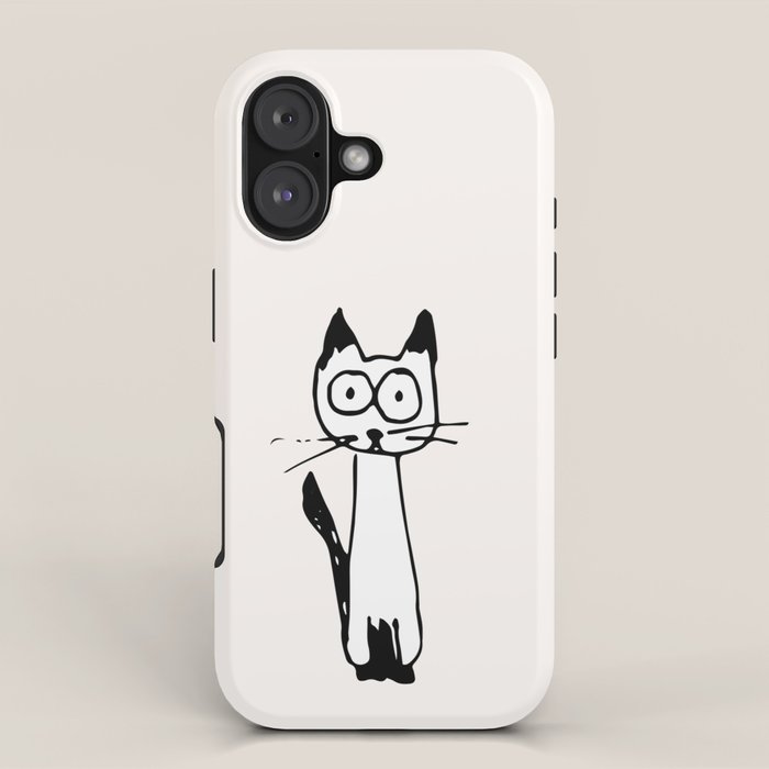 Hey it's a cat! iPhone Case Gallery Image 1