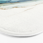 Abstract Jellyfish Alcohol Ink Painting Bath Mat Gallery Image 3