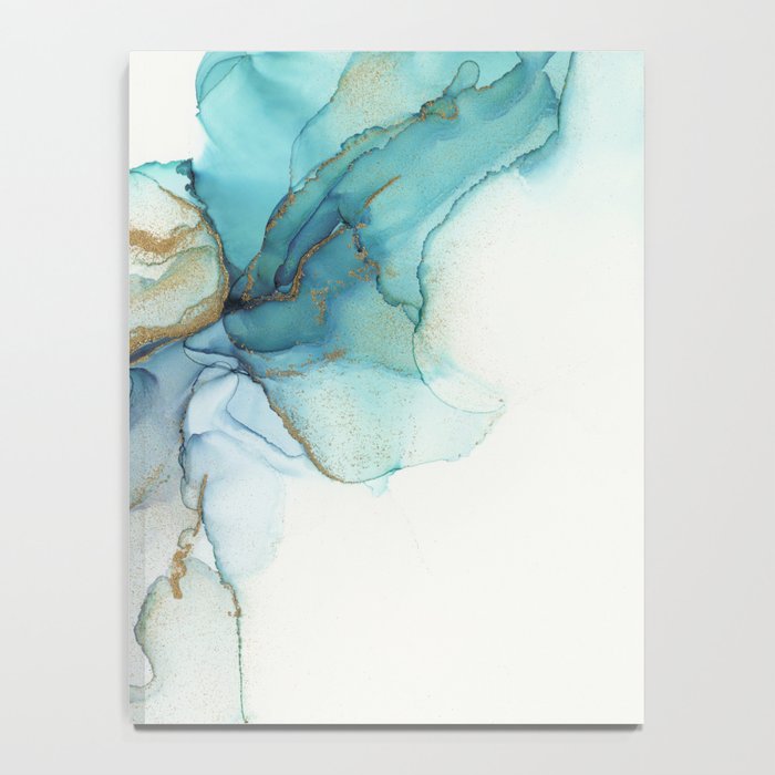 Abstract Jellyfish Alcohol Ink Painting Notebook Gallery Image 4