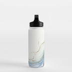 Abstract Jellyfish Alcohol Ink Painting Water Bottle Gallery Image 3